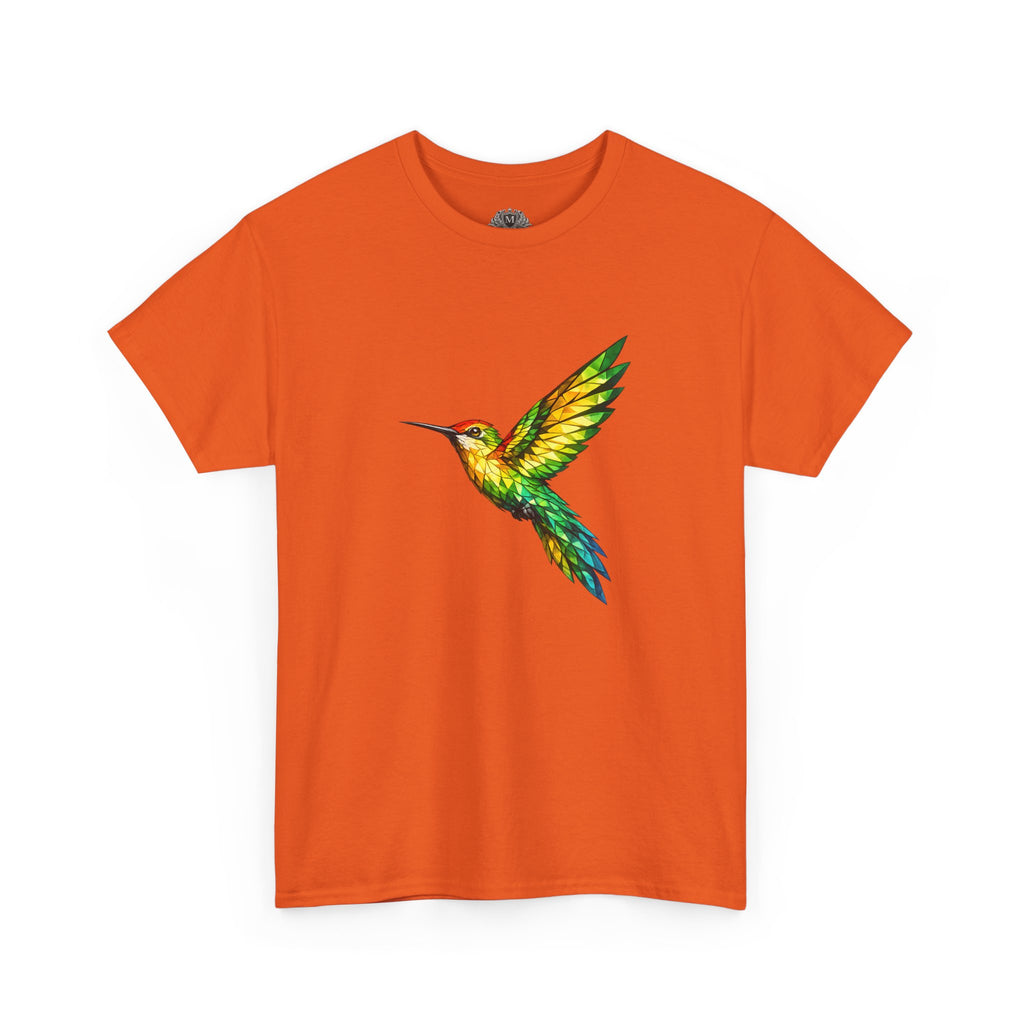 Guyana Rainforest Stained-Glass Hummingbird Tee — Biodiversity & Conservation