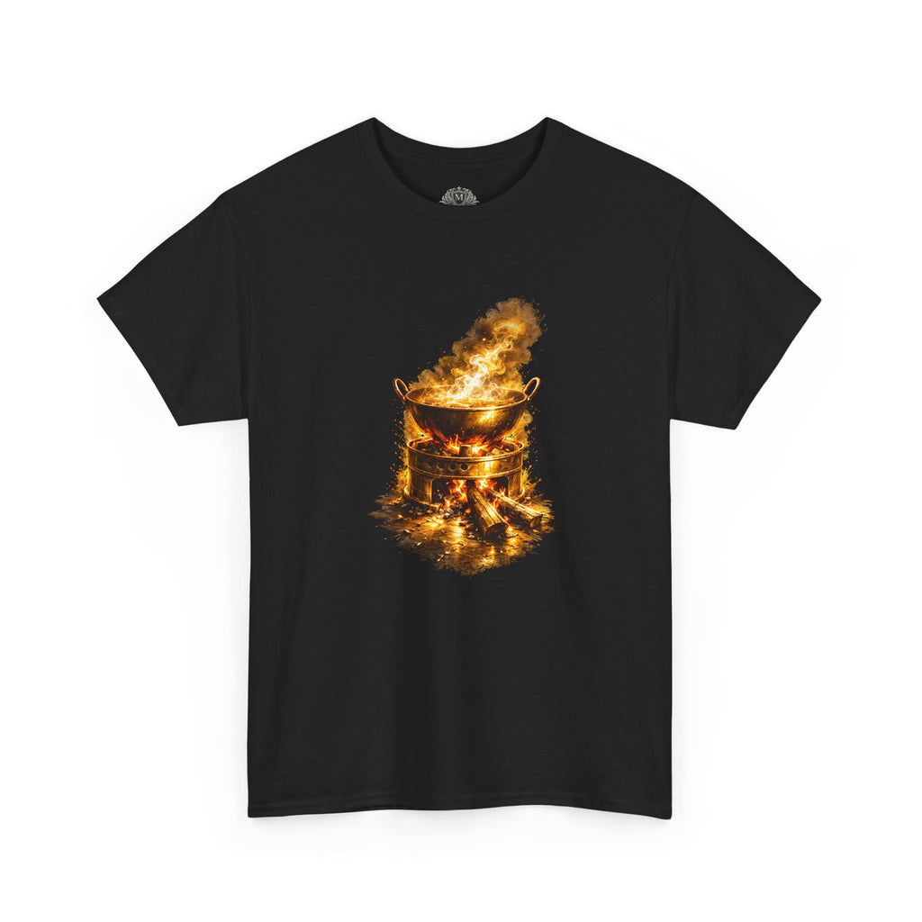 Fireside Cooking Tee — Tribute to Traditional Cooking