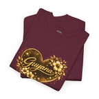 Guyana Heart Floral T-Shirt — Guyana Pride Tee