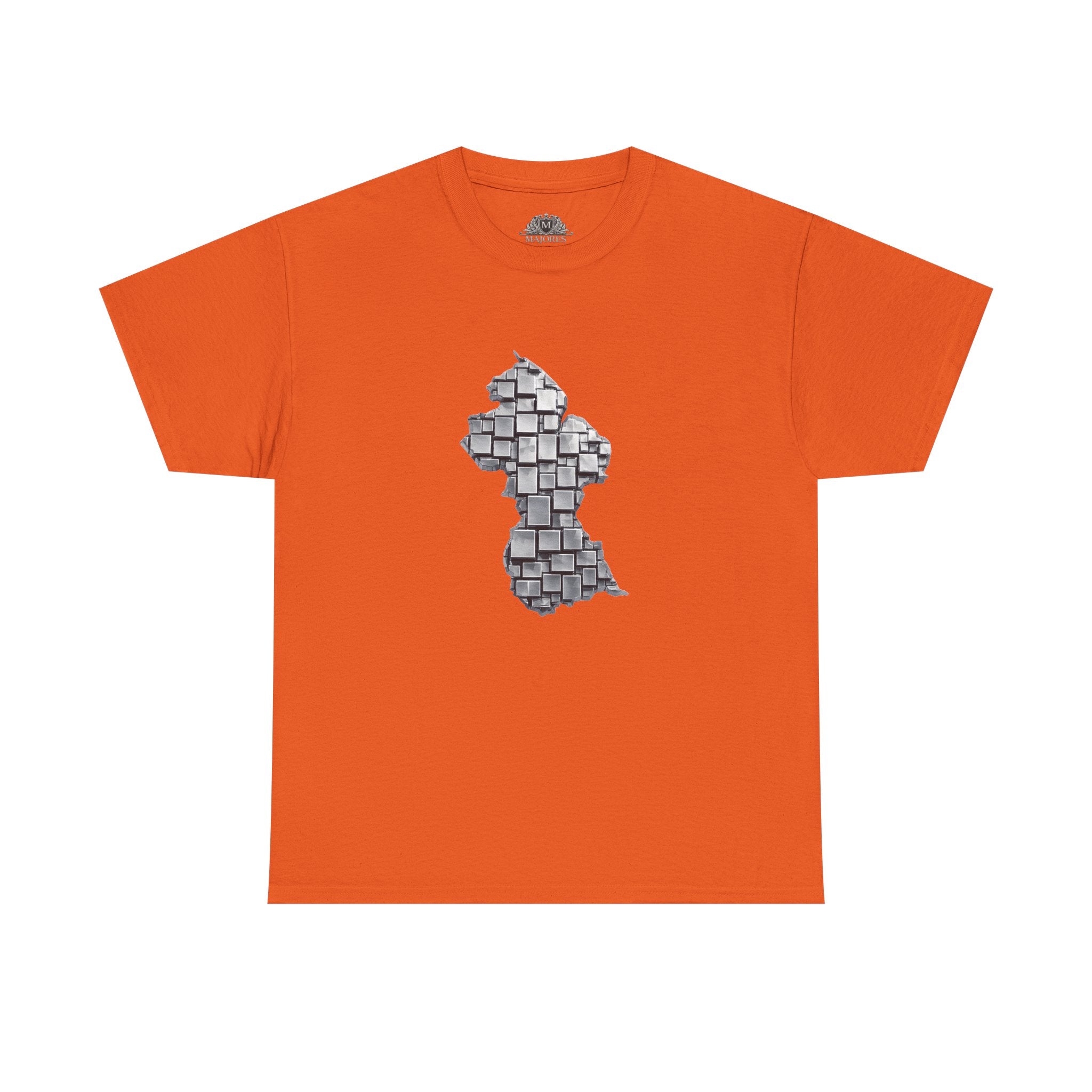 Guyana Geometric Map T-Shirt — Mineral Heritage Design