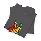 Guyana Flag Peace Sign T-Shirt — Hope & Unity Tee