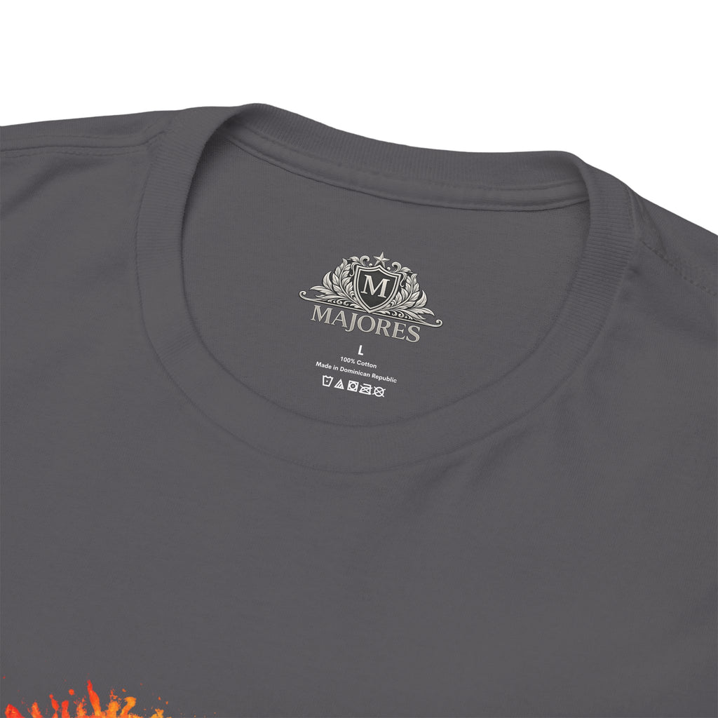 Sun Parakeet Heart Tee — Guyana Wildlife Tribute & Conservation Awareness