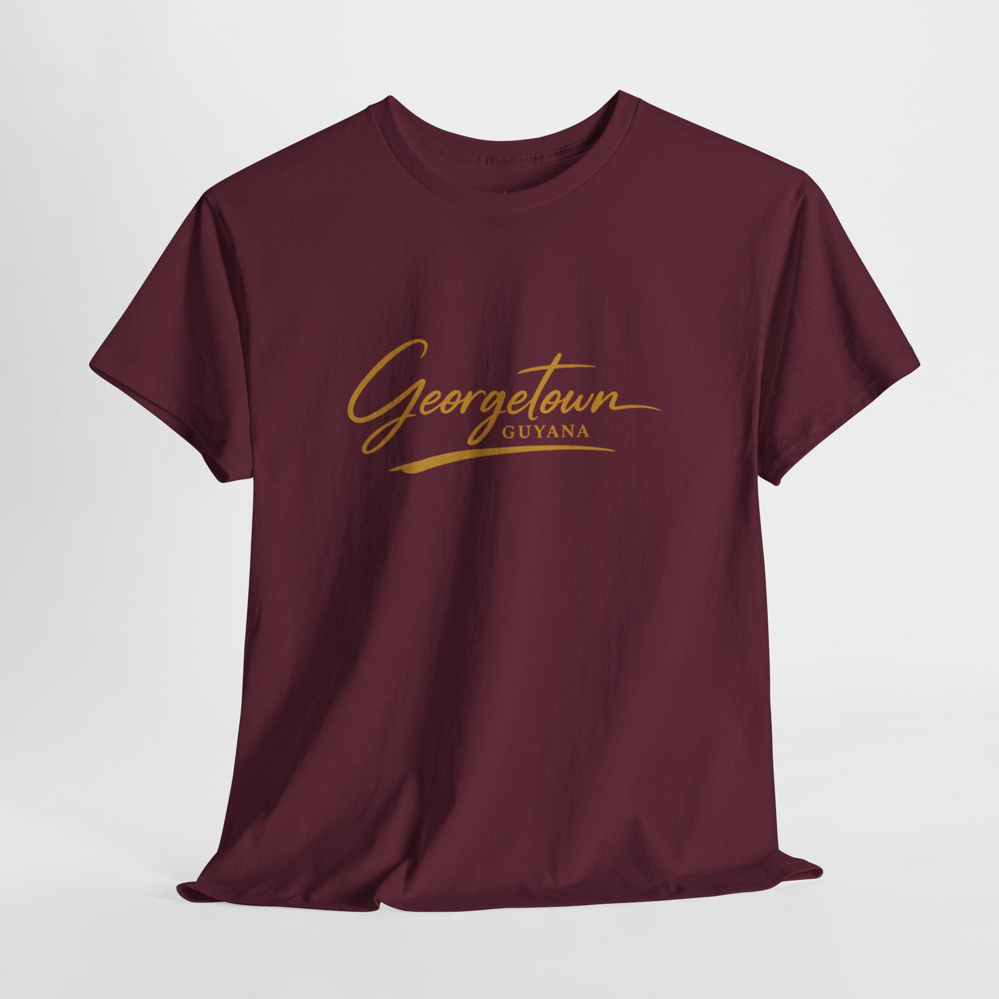Georgetown Guyana Script Tee – Minimal Design T-Shirt