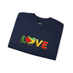 Guyana Flag Love Crewneck Sweatshirt