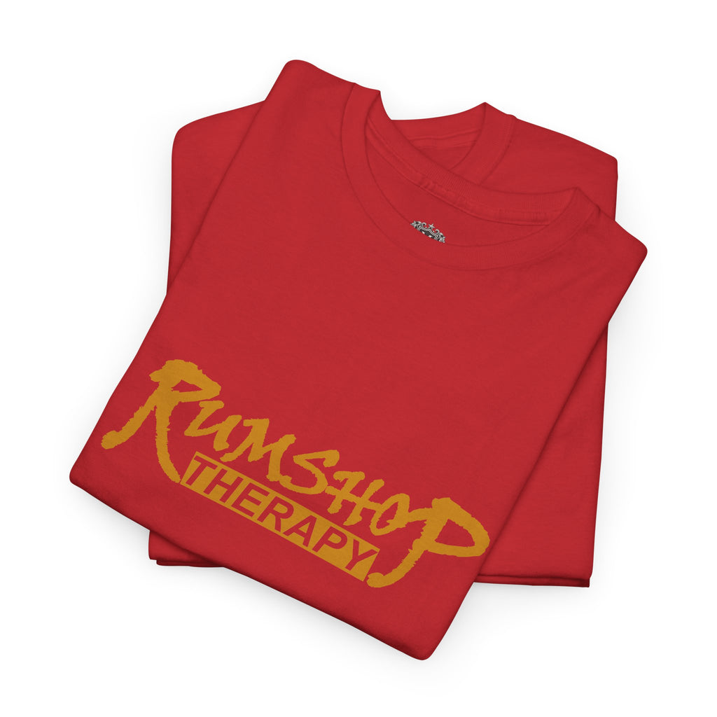 Rumshop Therapy T-Shirt — Caribbean Rum Bar Vibe Graphic Tee