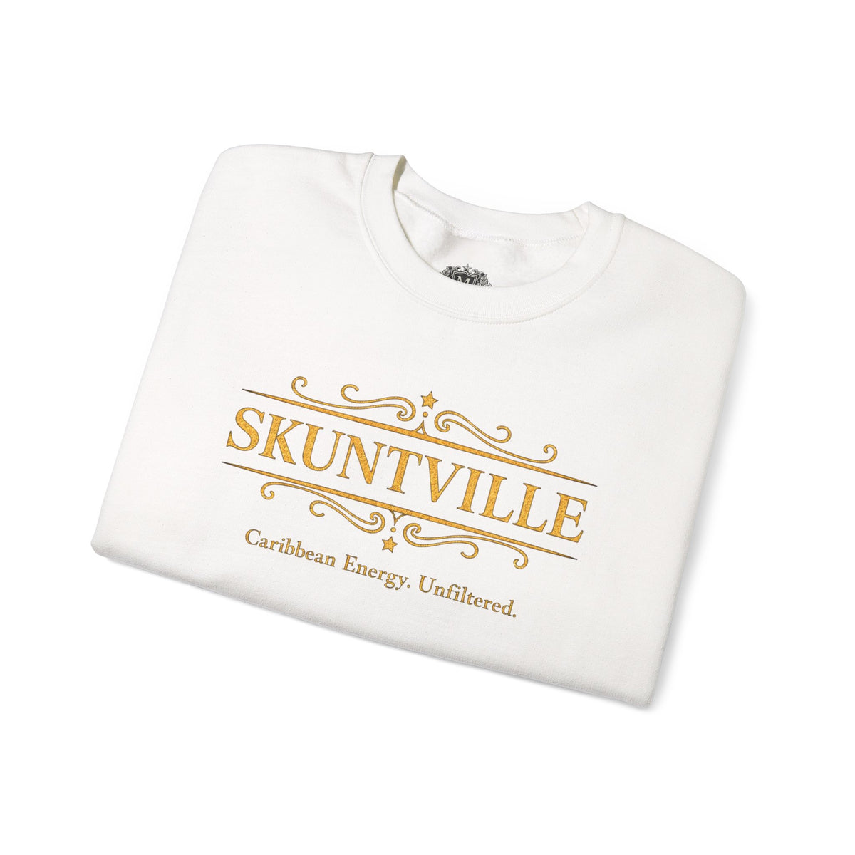 Skuntville Crewneck Sweatshirt — Caribbean Energy Unfiltered