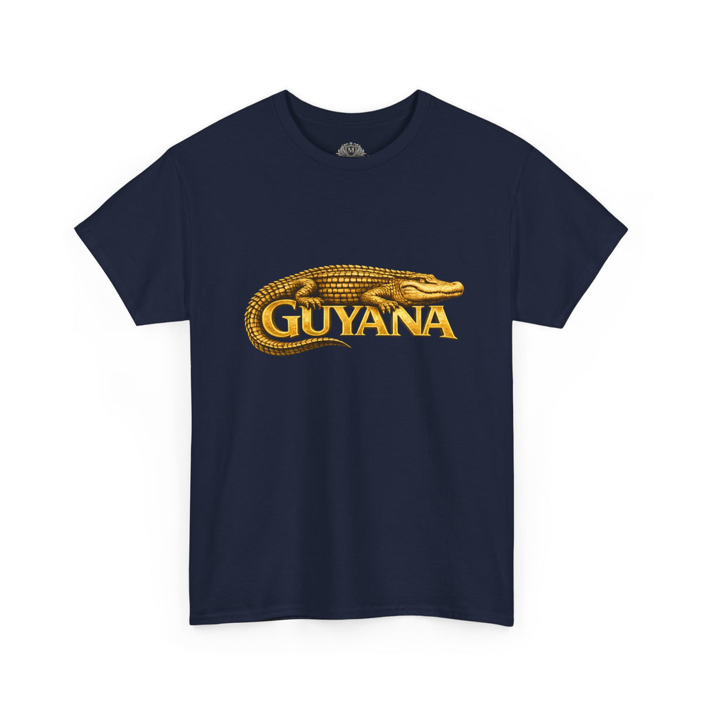 Guyana Golden Caiman Wildlife Graphic T-Shirt — Conservation Pride Tee