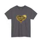 Beautiful Guyana Floral Heart Tee