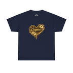 Guyana Heart Floral T-Shirt — Guyana Pride Tee