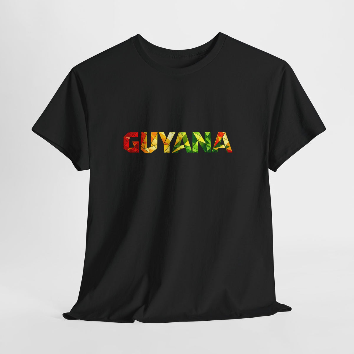 Guyana Flag-Inspired 'GUYANA' Strength & Endurance Graphic Tee