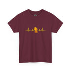 Guyana Heartbeat T-Shirt — ECG Map of Guyana Pride Tee