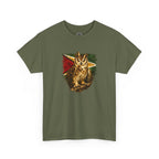 Hunter of the Night - Stripe Owl with Guyana Flag T‑Shirt