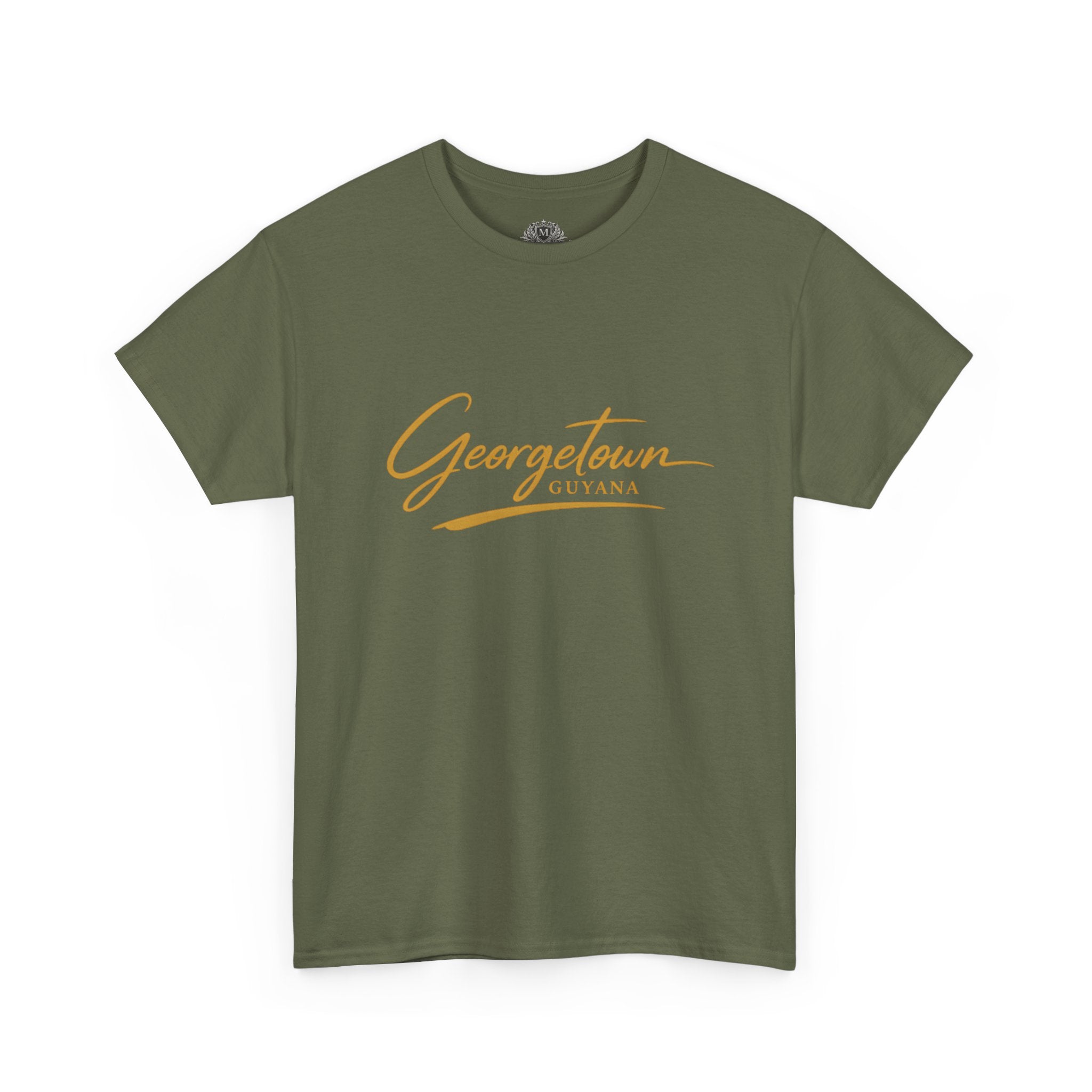 Georgetown Guyana Script Tee – Minimal Design T-Shirt