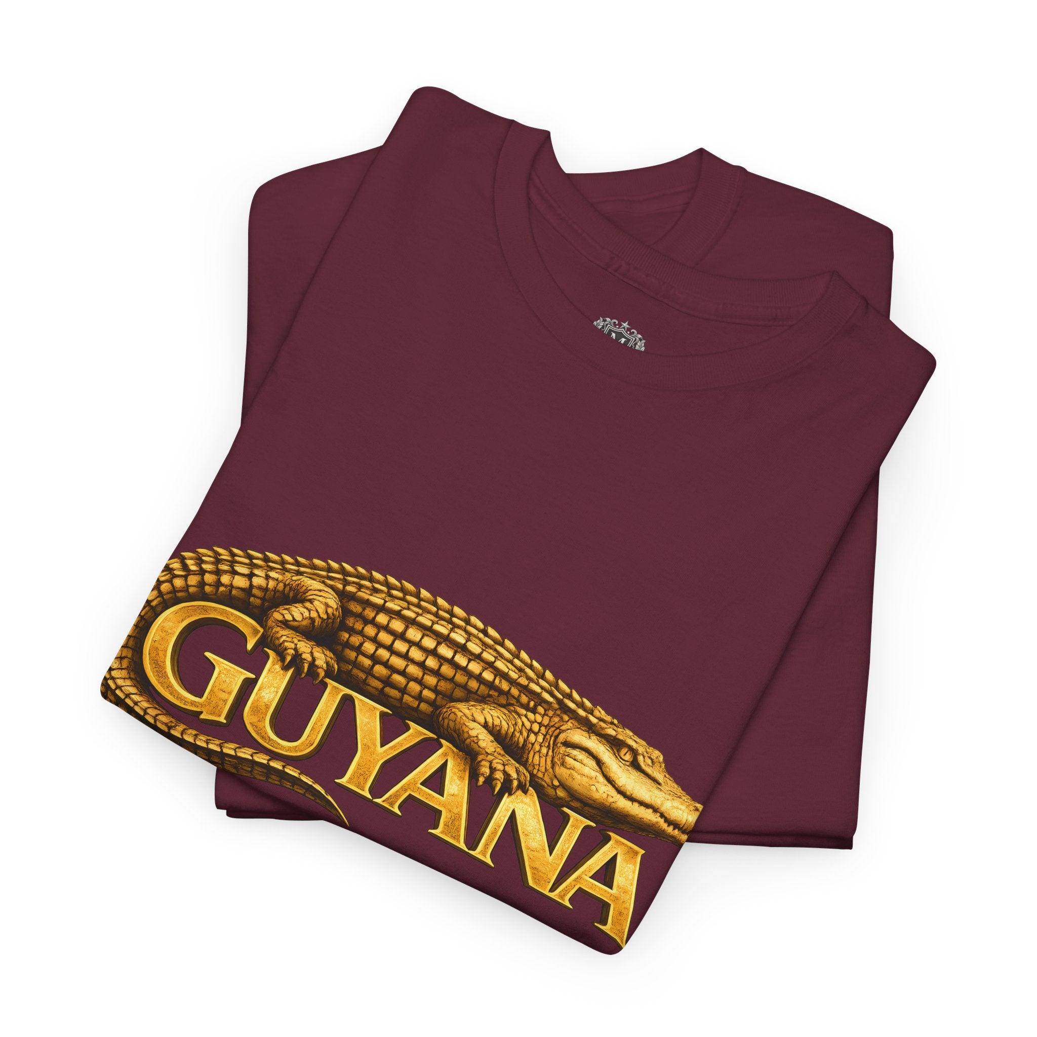 Guyana Golden Caiman Wildlife Graphic T-Shirt — Conservation Pride Tee