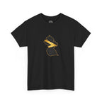 Guyana Map T-Shirt with Golden Arrowhead Stripe