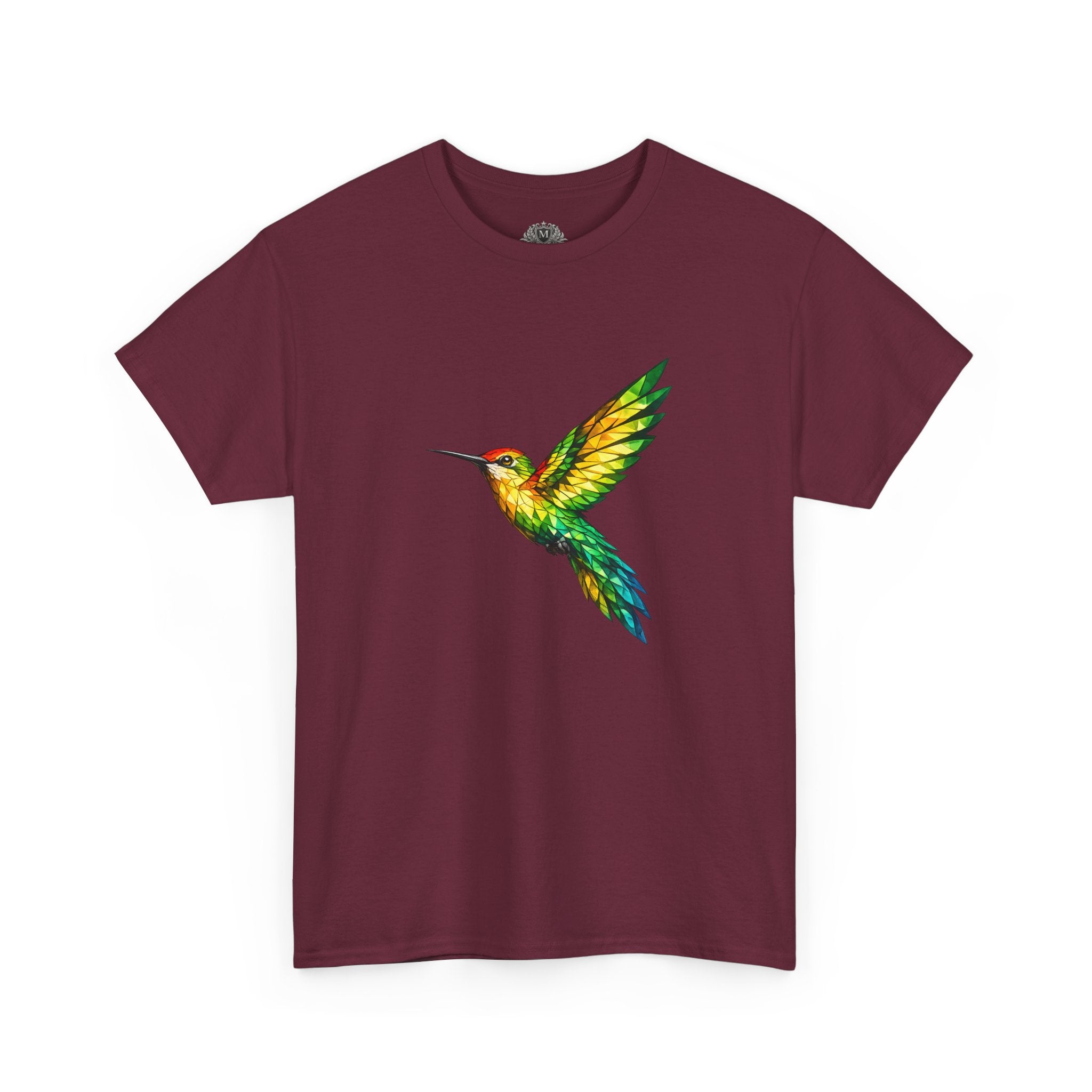 Guyana Rainforest Stained-Glass Hummingbird Tee — Biodiversity & Conservation