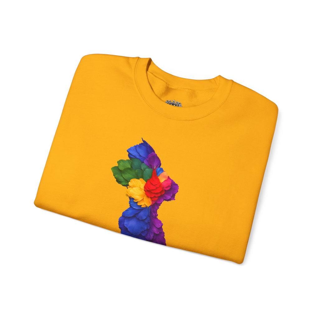 Floral Guyana Map Silhouette Sweatshirt – Flower Map Crewneck