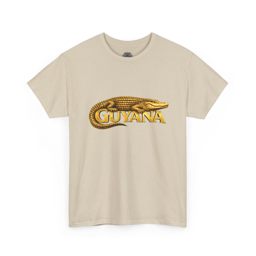 Guyana Golden Caiman Wildlife Graphic T-Shirt — Conservation Pride Tee