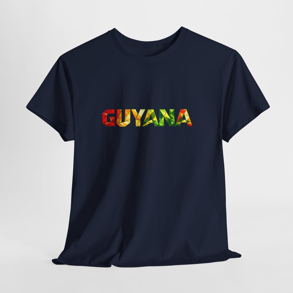 Guyana Flag-Inspired 'GUYANA' Strength & Endurance Graphic Tee