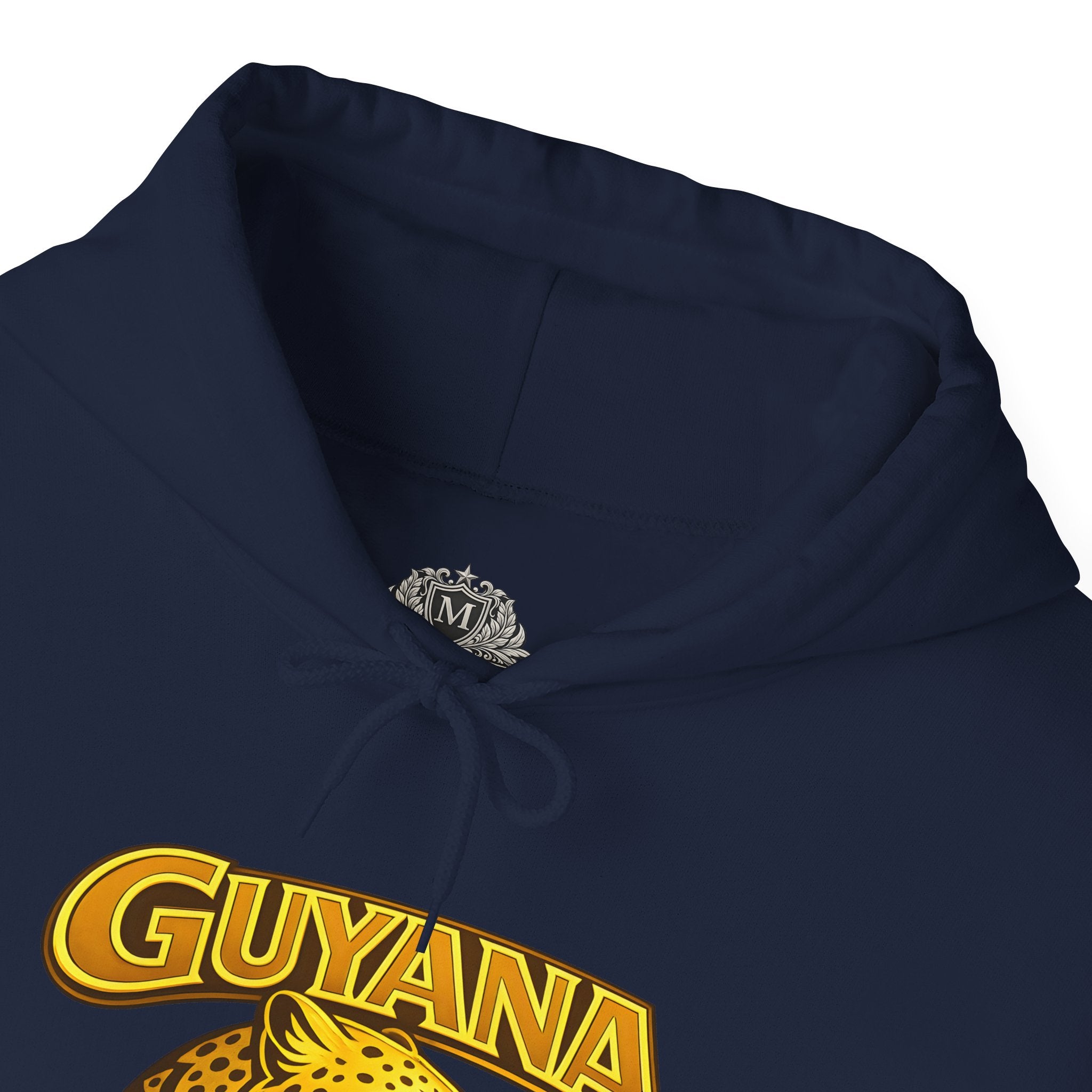 Guyana Jaguar Hoodie — Vintage Bold Logo Pullover
