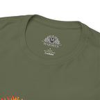 Sun Parakeet Heart Tee — Guyana Wildlife Tribute & Conservation Awareness