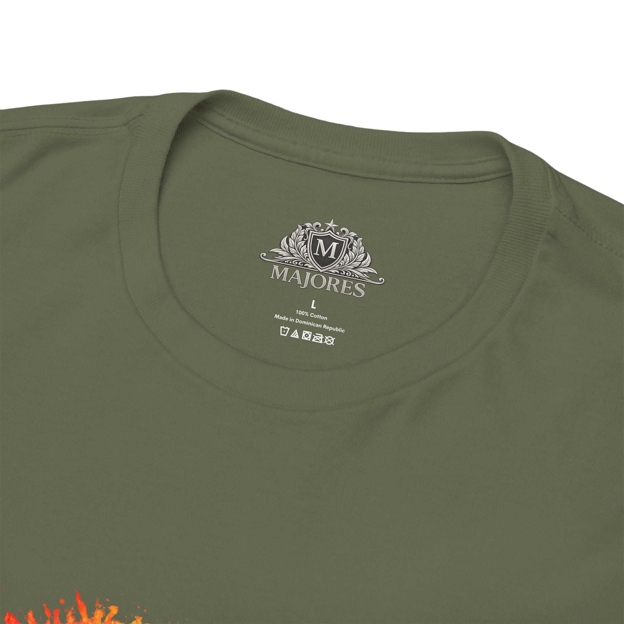 Sun Parakeet Heart Tee — Guyana Wildlife Tribute & Conservation Awareness