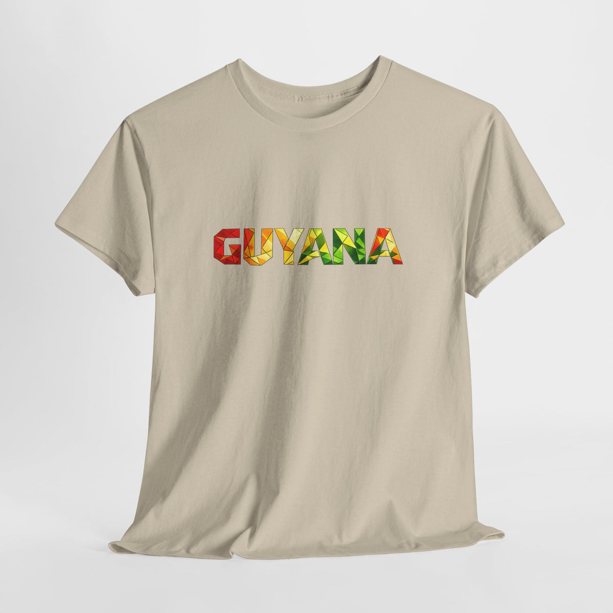 Guyana Flag-Inspired 'GUYANA' Strength & Endurance Graphic Tee