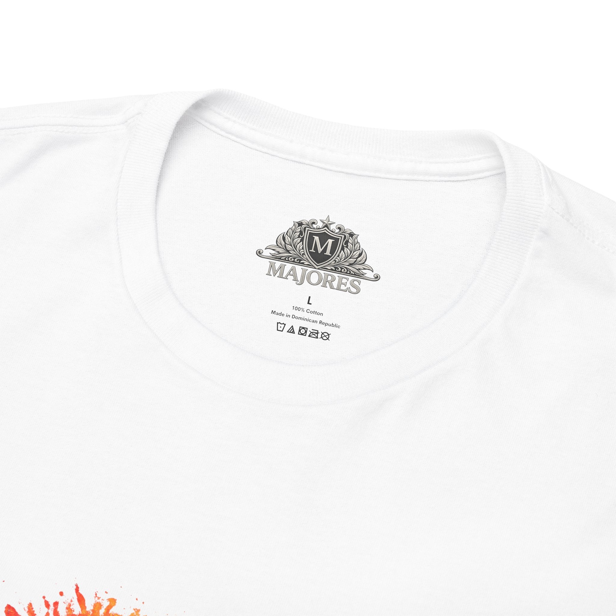 Sun Parakeet Heart Tee — Guyana Wildlife Tribute & Conservation Awareness