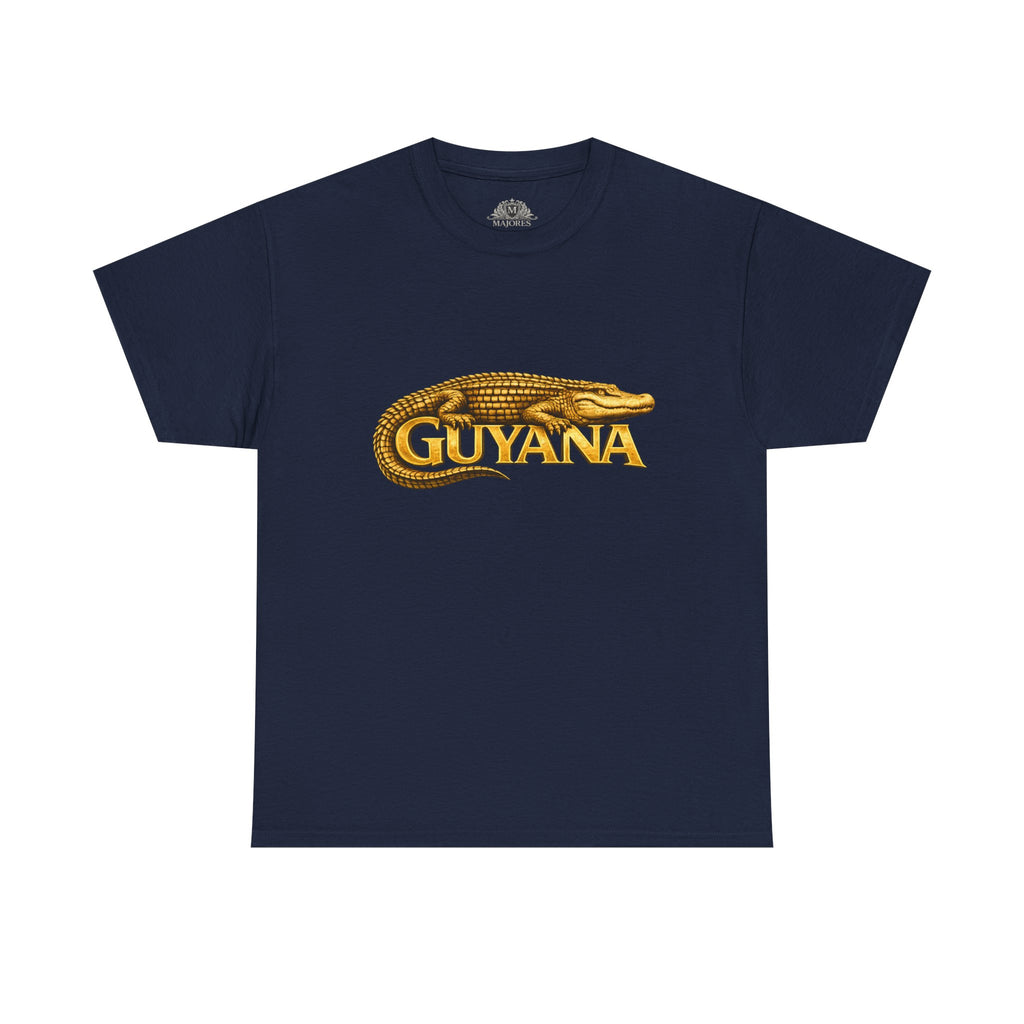 Guyana Golden Caiman Wildlife Graphic T-Shirt — Conservation Pride Tee