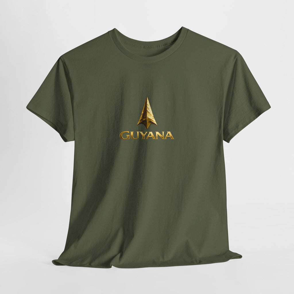Guyana Golden Arrowhead Tee — Tribute to Indigenous and Strength