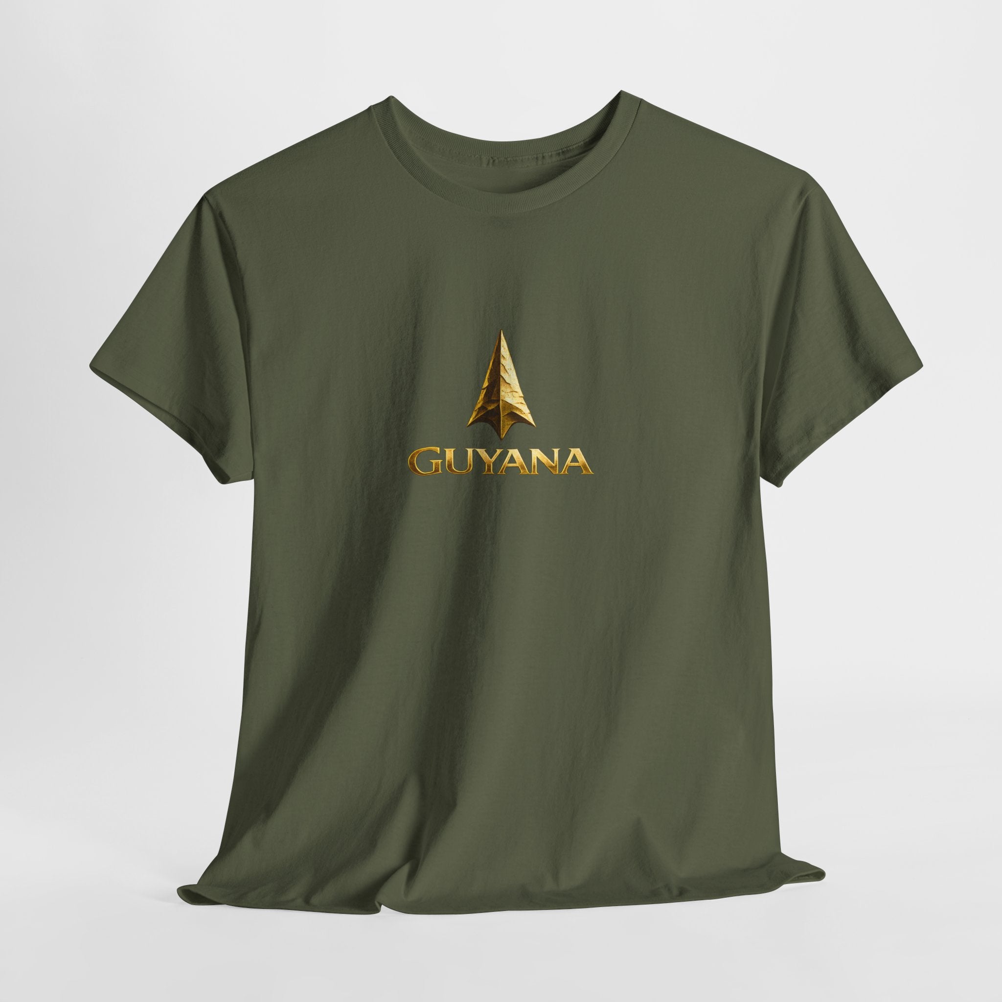 Guyana Golden Arrowhead Tee — Tribute to Indigenous and Strength