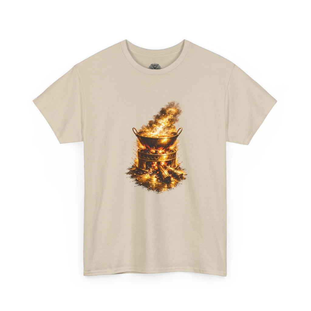 Fireside Cooking Tee — Tribute to Traditional Cooking