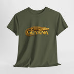 Guyana Golden Caiman Wildlife Graphic T-Shirt — Conservation Pride Tee