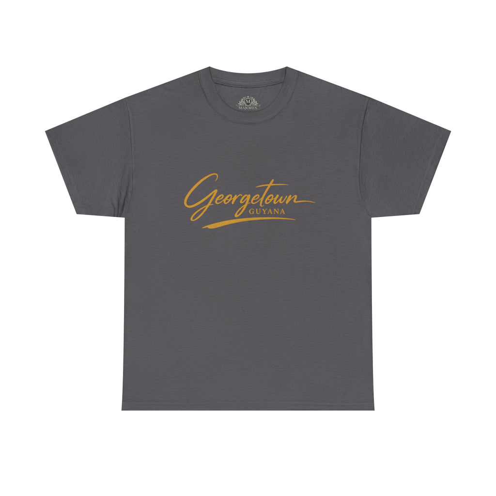 Georgetown Guyana Script Tee – Minimal Design T-Shirt