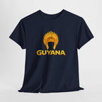 Guyana Native Headdress T-Shirt — Golden Tribal Tribute Tee
