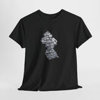 Guyana Geometric Map T-Shirt — Mineral Heritage Design