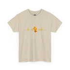 Guyana Heartbeat T-Shirt — ECG Map of Guyana Pride Tee