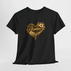 Guyana Heart Floral T-Shirt — Guyana Pride Tee
