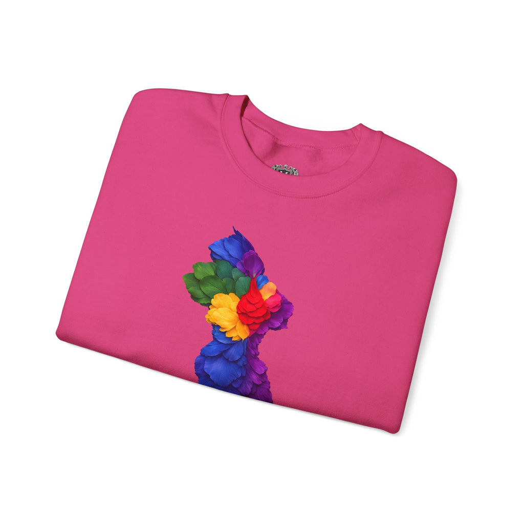 Floral Guyana Map Silhouette Sweatshirt – Flower Map Crewneck